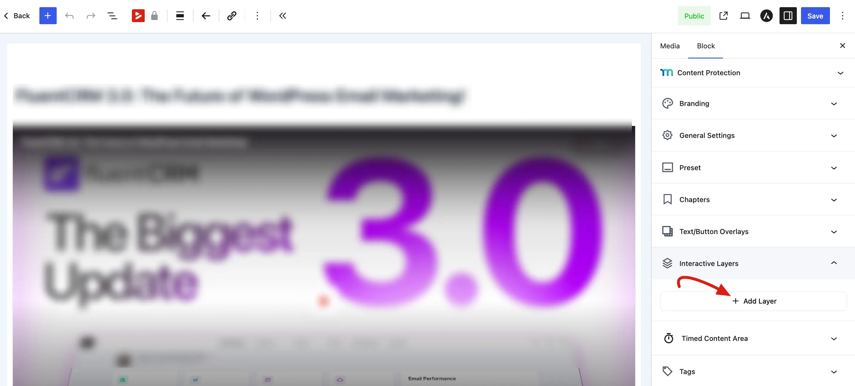 Interactive Layers