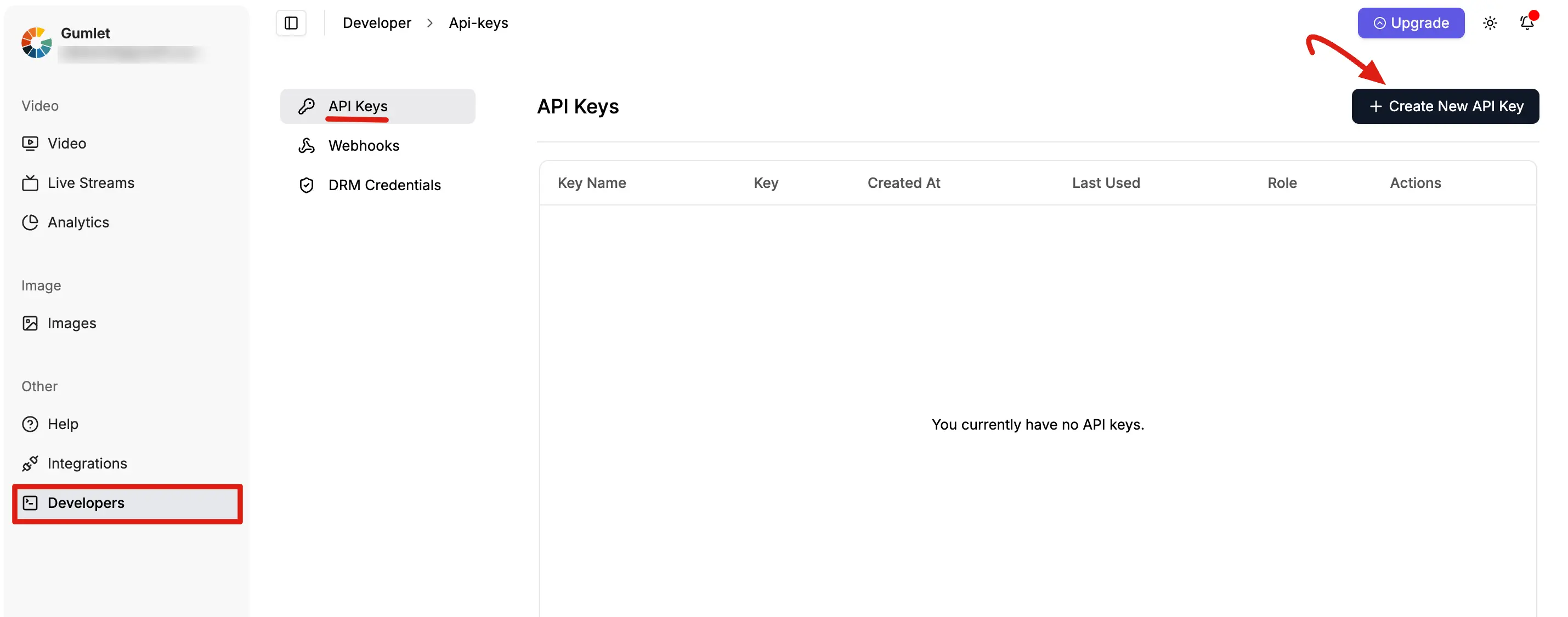 API Keys